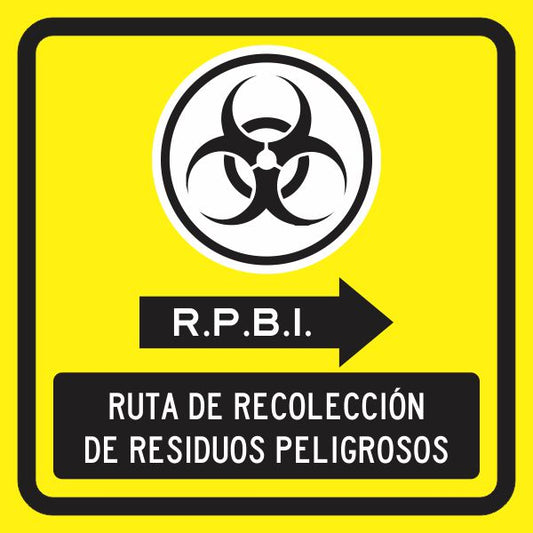 R.P.B.I Ruta De Recoleccion De Residuos Peligrosos (Der) Simbologic