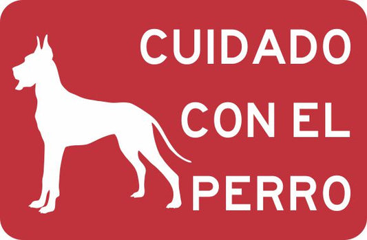 CUIDADO CON EL PERRO Simbologic