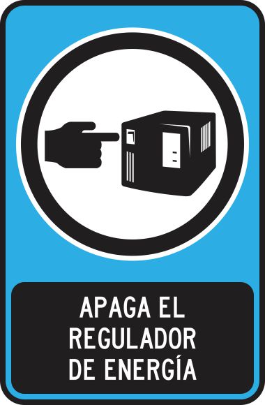 Apaga El Regulador De Energía Simbologic
