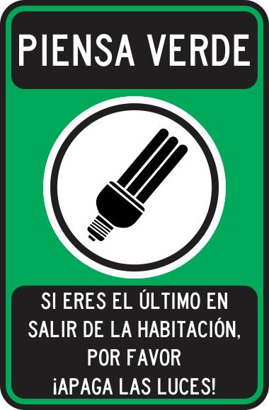Por Favor Apaga Las Luces Simbologic