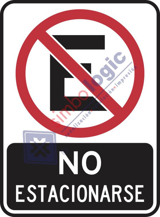 No Estacionarse Simbologic