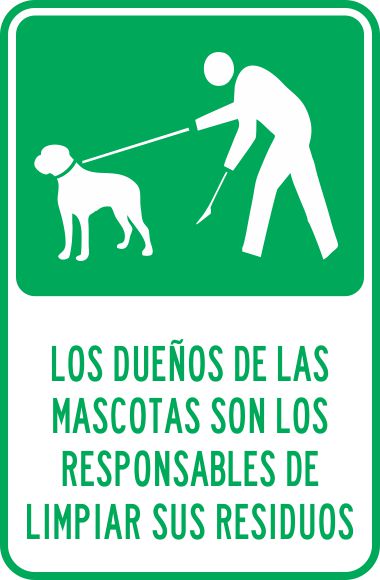 Los Dueños De Las Mascotas Son Los Responsables De Limpiar Sus Residuos Simbologic