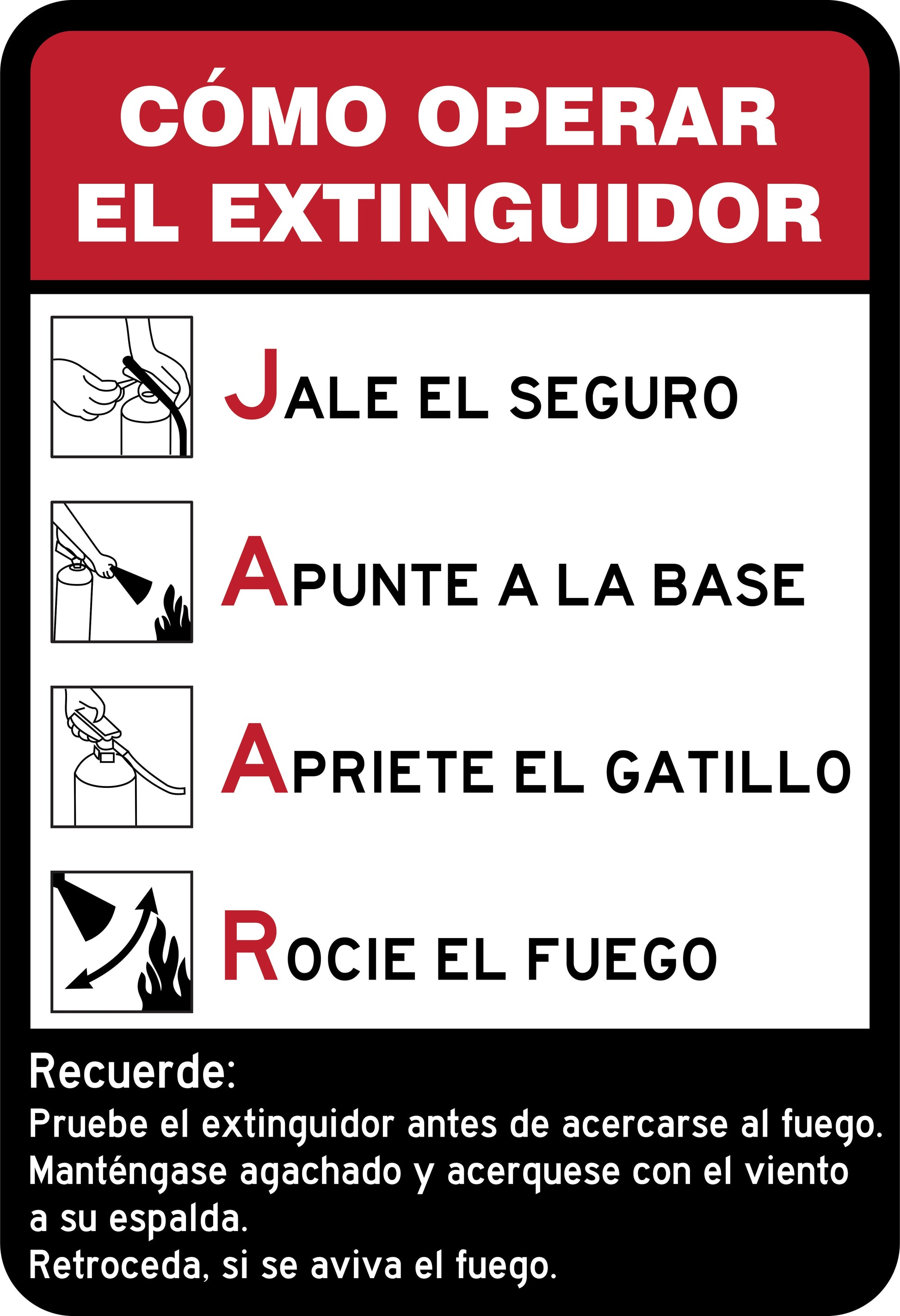 COMO OPERAR EL EXTINGUIDOR Simbologic
