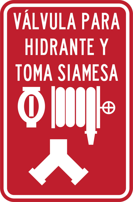 VÁLVULA PARA HIDRANTE Y TOMA SIAMESA Simbologic