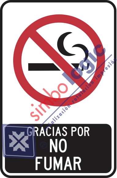 Gracias Por No Fumar Simbologic
