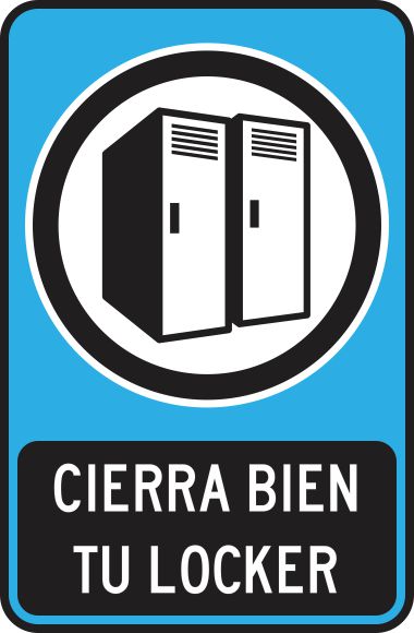 Cierra Bien Tu Locker Simbologic