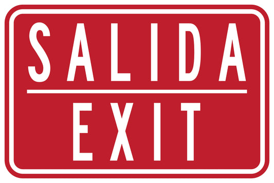 SALIDA/ EXIT Simbologic