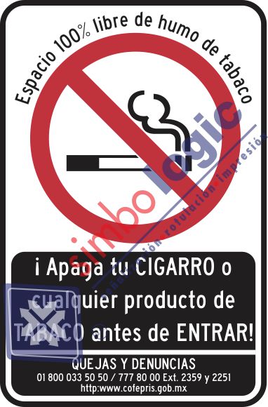 Apaga Tu Cigarro O Cualquier Producto De Tabaco Simbologic