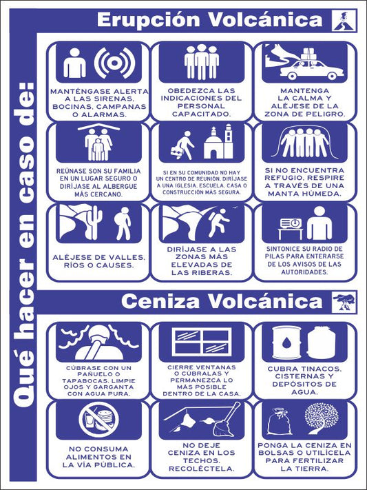 Erupcion Volcánica/Ceniza Volcánica Simbologic