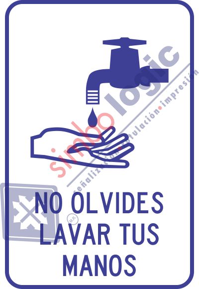 No Olvides Lavar Tus Manos Simbologic