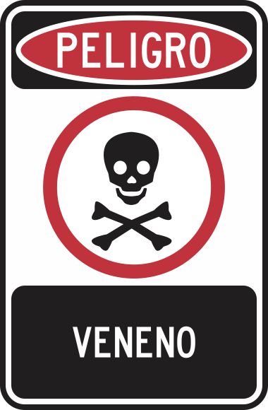 Peligro Veneno Simbologic