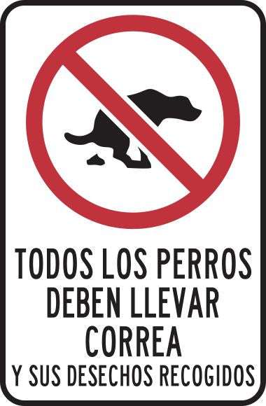 Todos Los Perros Deben Llevar Correa Simbologic