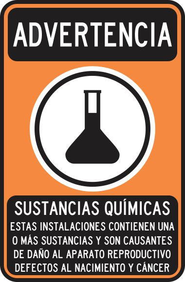 Advertencia Sustancias Químicas Simbologic
