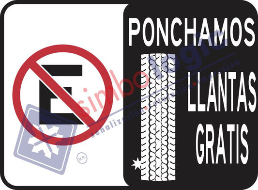 Ponchamos Llantas Gratis Simbologic