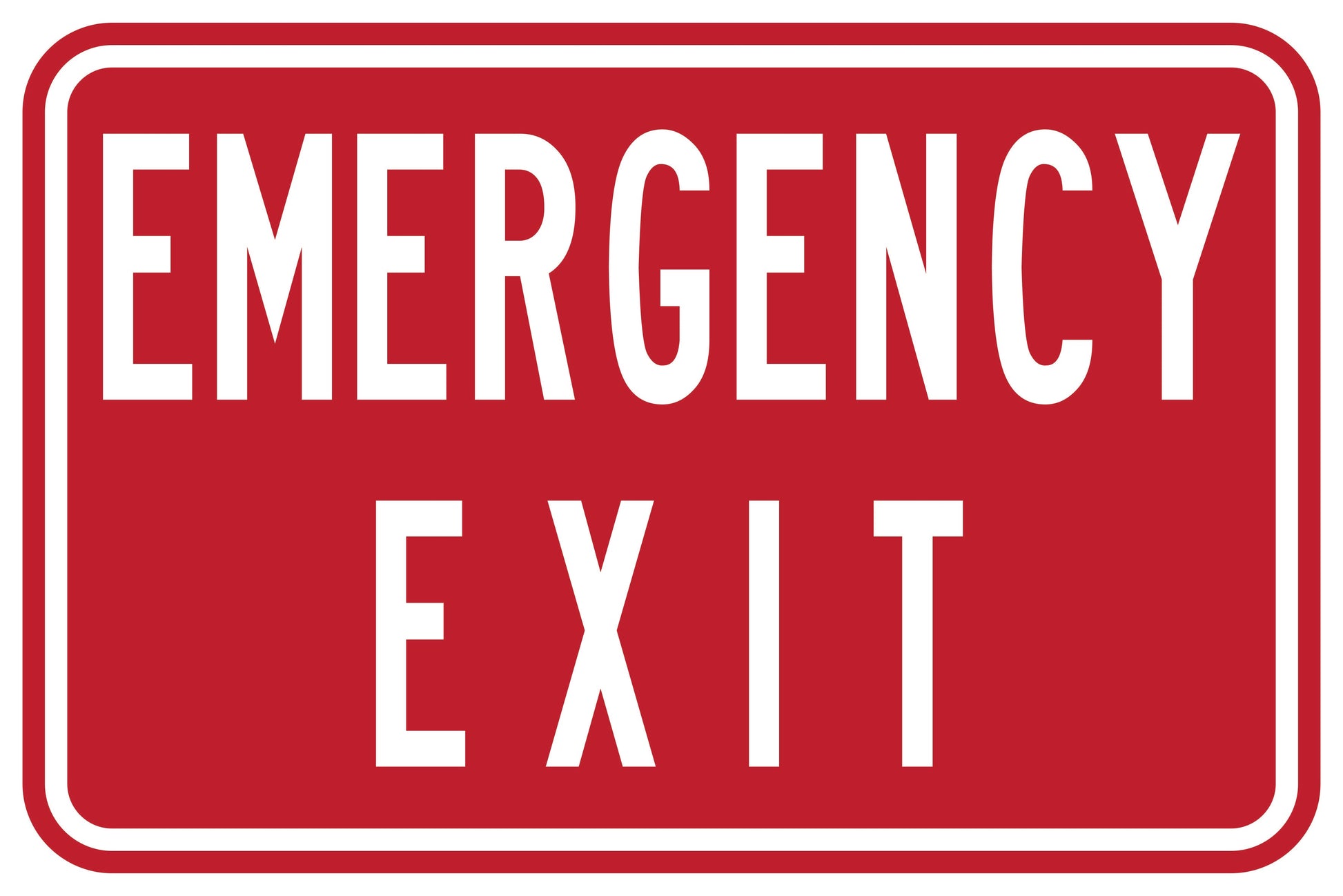 EMERGENCY EXIT Simbologic