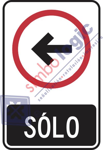 Estacionamiento Flecha Izquierda Simbologic