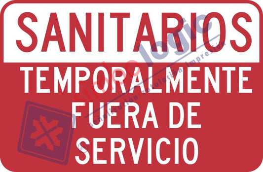 Sanitarios Temporalmente Fuera De Servicio Simbologic