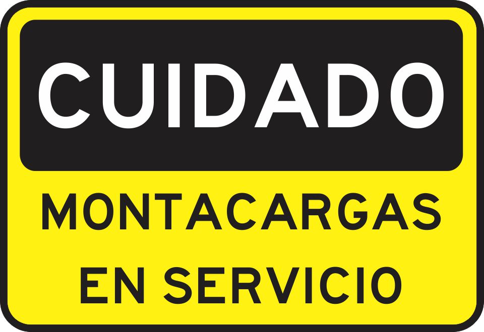 Montacargas En Servicio Simbologic
