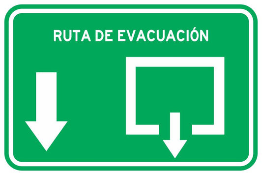 Ruta De Evacuación Simbologic