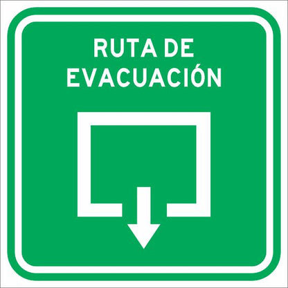 Ruta De Evacuación Simbologic