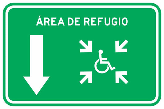 Área De Refugio Discapacitados Simbologic
