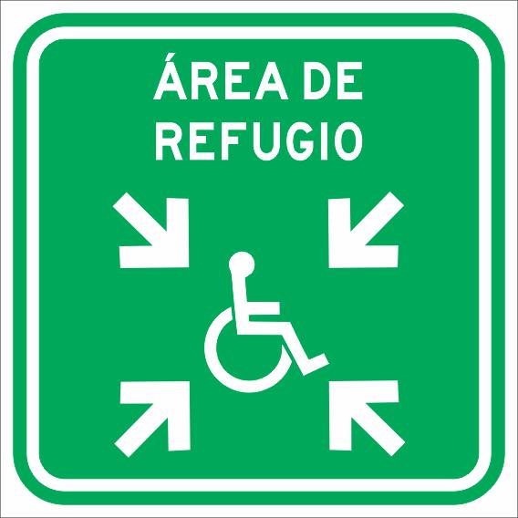 Área De Refugio Discapacitados Simbologic