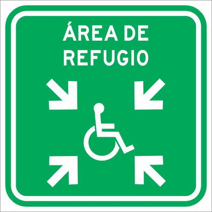 Área De Refugio Discapacitados Simbologic