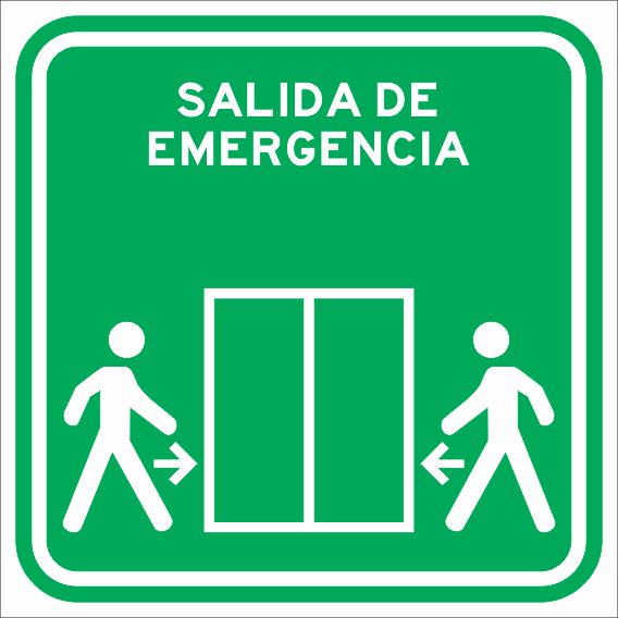 Salida De Emergencia Simbologic