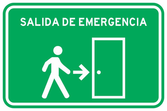 Salida De Emergencia Puerta Derecha Simbologic