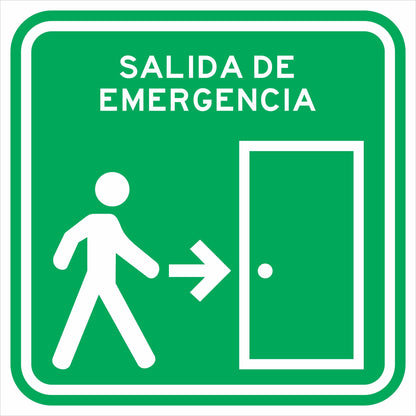 Salida De Emergencia Puerta Derecha Simbologic